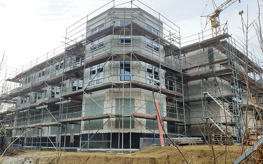 Referenzprojekt Berlin, Wodanstraße, Wohn- und Geschäftshaus Neubau